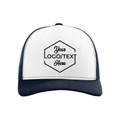 Richardson 112 Snapback Trucker Cap - White/Navy