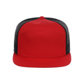 Richardson 168 7 Panel Trucker - Red/Black