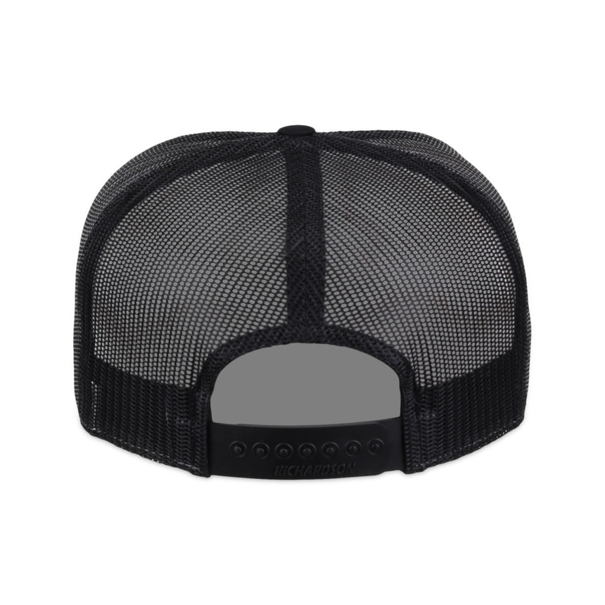 Richardson 168 7 Panel Trucker - Charcoal/Black/White