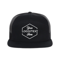 Richardson 168 7 Panel Trucker - Black