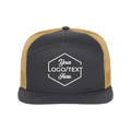 Richardson 168 7 Panel Trucker - Charcoal Gold