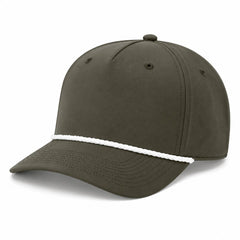 Dark Olive Green/White / OSFA / Embroidery