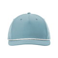 Richardson 258 Five-Panel Classic Rope Cap - Smoke Blue/White