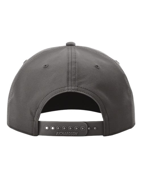 Richardson Five-Panel Classic Rope Cap - 258 - Dark Olive Green/White