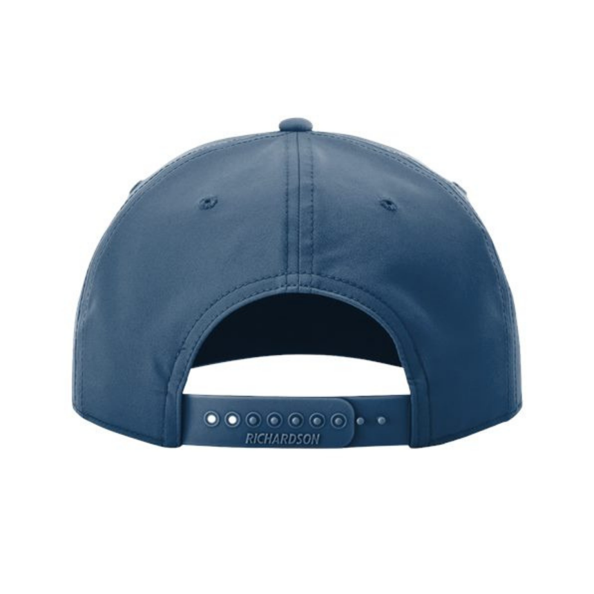 Richardson 258 Five-Panel Classic Rope Cap - Light Blue/White