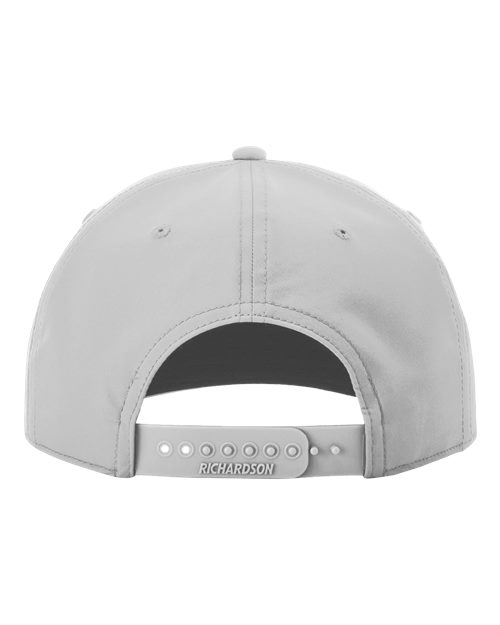 Richardson Five-Panel Classic Rope Cap - 258 - Light Grey/White