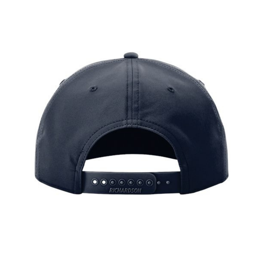 Richardson 258 Five-Panel Classic Rope Cap - Navy/White
