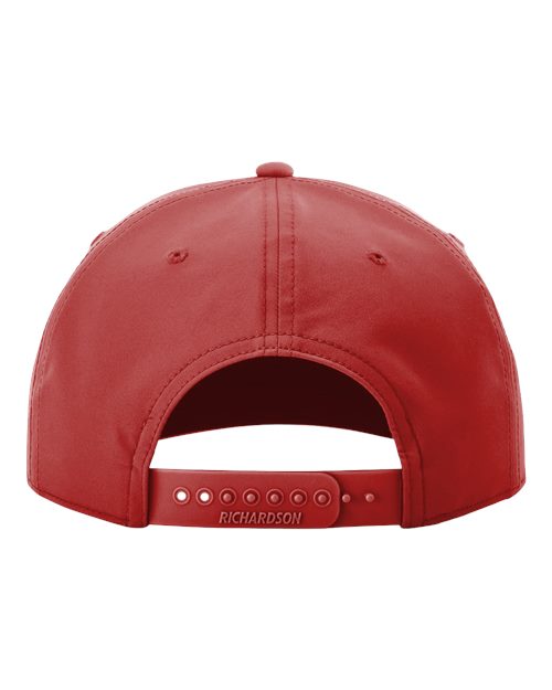 Richardson Five-Panel Classic Rope Cap - 258 - Red/White