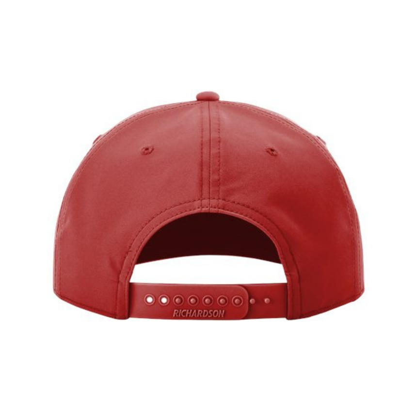Richardson 258 Five-Panel Classic Rope Cap - Red/White