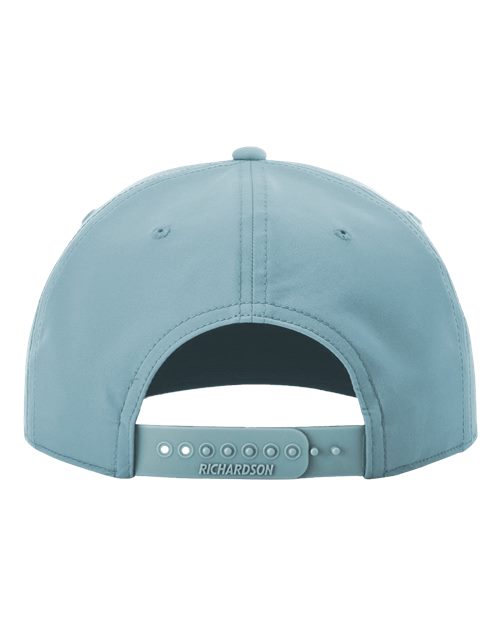 Richardson Five-Panel Classic Rope Cap - 258 - Smoke Blue/White