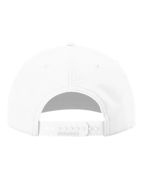 Richardson Five-Panel Classic Rope Cap - 258 - White/Navy
