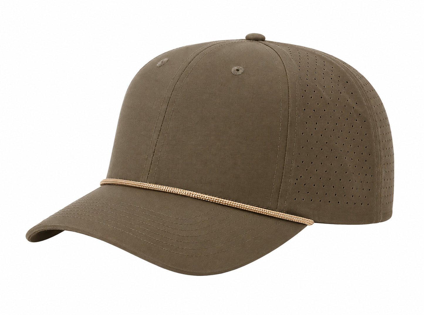 Richardson Laser Perf Performance Rope Cap - Dark Loden/Tannin