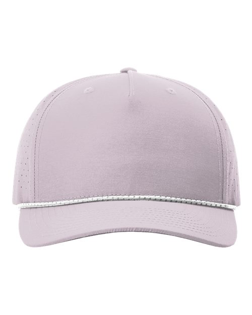 Richardson Laser Perf Performance Rope Cap - Lilac/White/Grey