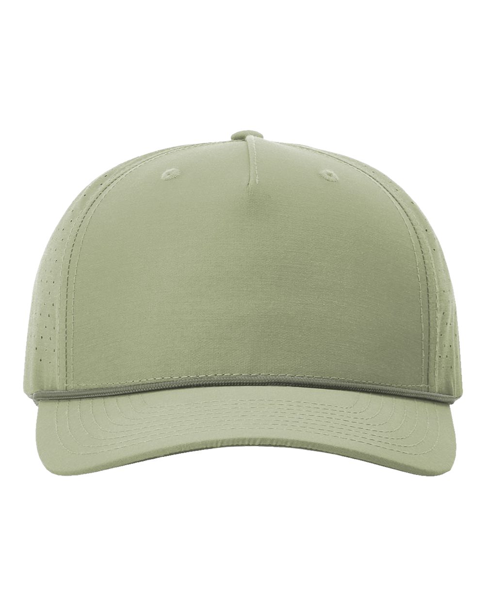 Richardson Laser Perf Performance Rope Cap - Light Olive/Olive