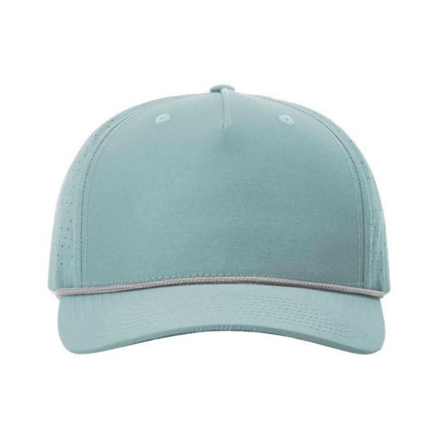 Richardson 355 Laser Perf Performance Rope Cap - Smoke Blue/Grey