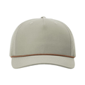 Richardson 355 Laser Perf Performance Rope Cap - Trenchcoat/Russet/Grey