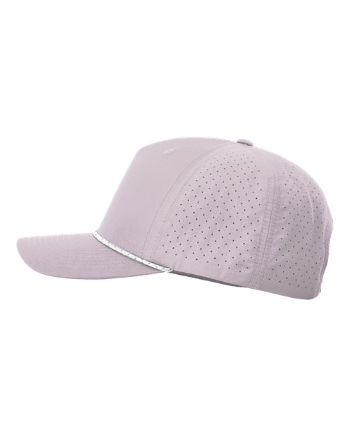 Richardson Laser Perf Performance Rope Cap - Lilac/White/Grey