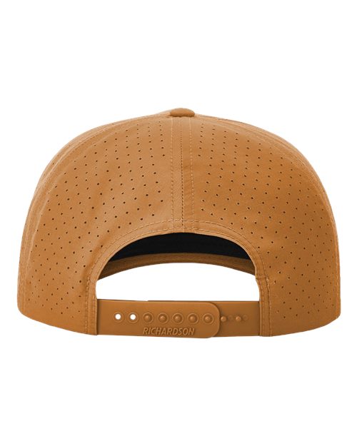 Richardson Laser Perf Performance Rope Cap - Clay/White/Black