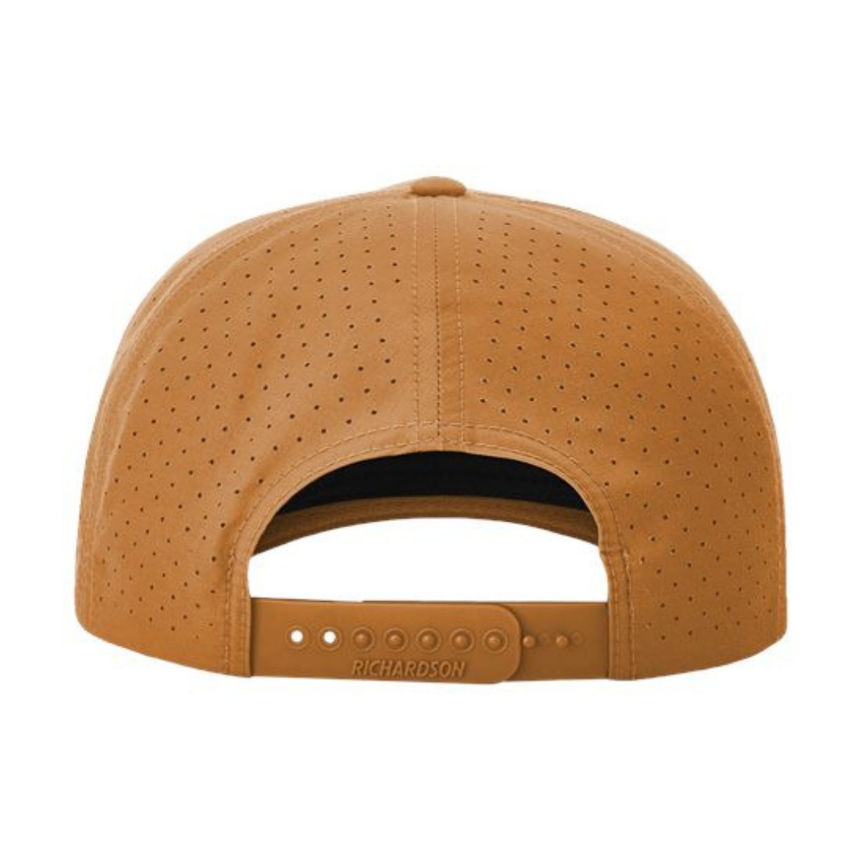 Richardson 355 Laser Perf Performance Rope Cap - Clay/White/Black