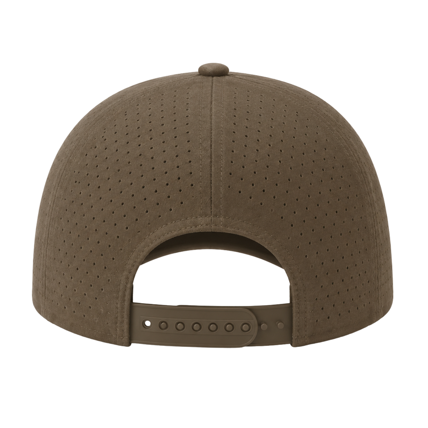 Richardson 355 Laser Perf Performance Rope Cap - Dark Loden/Tannin
