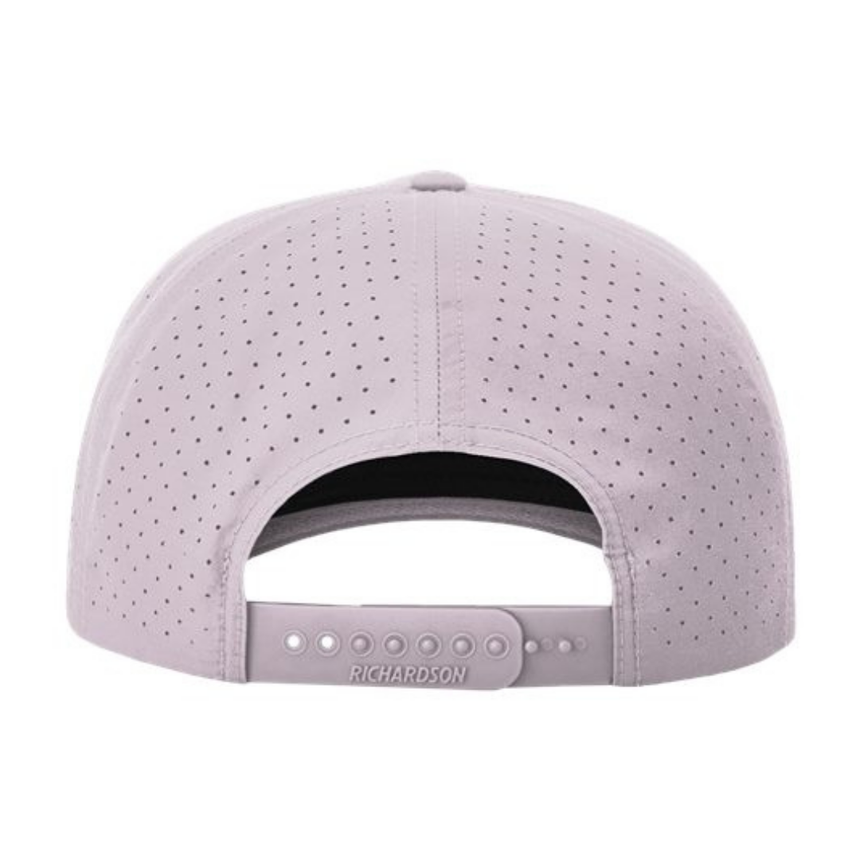 Richardson 355 Laser Perf Performance Rope Cap - Lilac/White/Grey