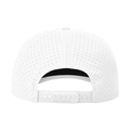 Richardson 355 Laser Perf Performance Rope Cap - White/White/Black