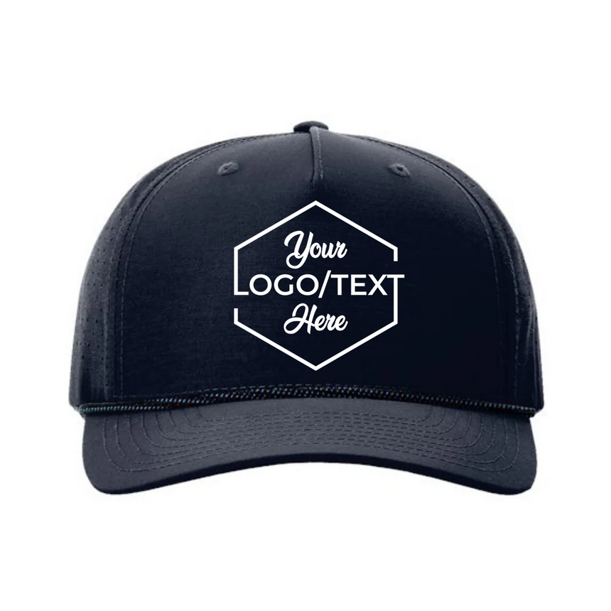 Richardson 355 Laser Perf Performance Rope Cap - Navy/Midnight Navy