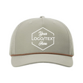 Richardson 355 Laser Perf Performance Rope Cap - Trenchcoat/Russet/Gray