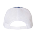 Yupoong 6006 Classic Five-Panel Trucker Cap - Royal/White