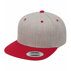 Heather Grey/Red