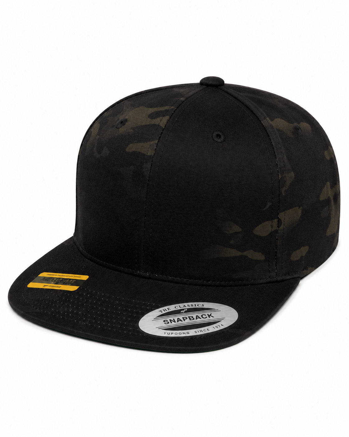 6089M Flat Bill Snapback - Multicam Black