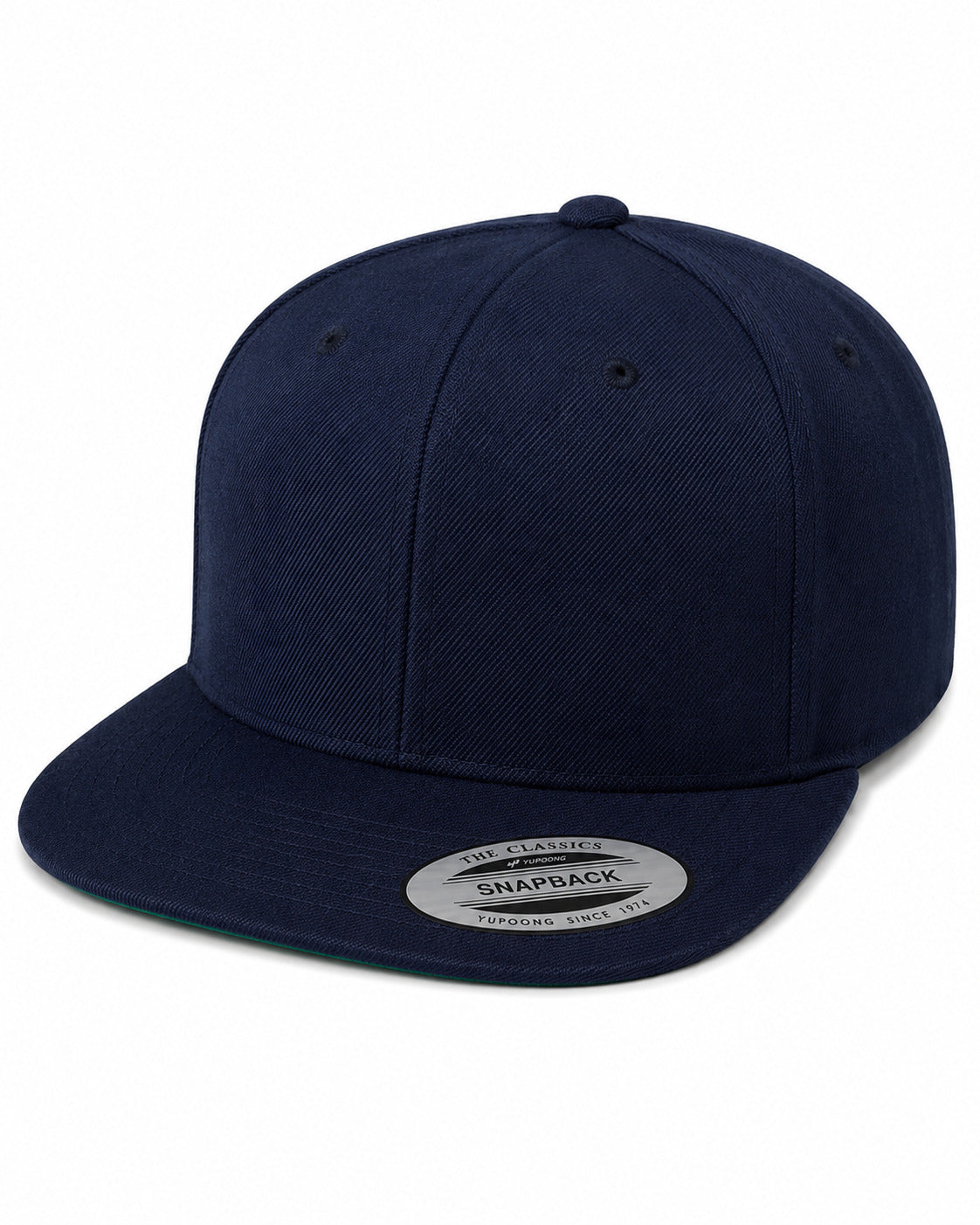 6089M Flat Bill Snapback - Navy