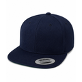 Yupoong 6089M Flat Bill Snapback - Navy