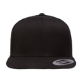 Yupoong 6089M Flat Bill Snapback - Black