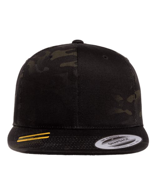 6089M Flat Bill Snapback - Multicam Black