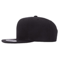 Yupoong 6089M Flat Bill Snapback - Black