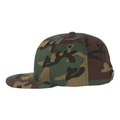 Yupoong 6089M Flat Bill Snapback - Green Camo