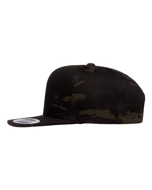 6089M Flat Bill Snapback - Multicam Black