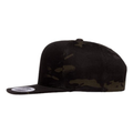 Yupoong 6089M Flat Bill Snapback - Multicam Black