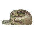 Yupoong 6089M Flat Bill Snapback - Multicam Green