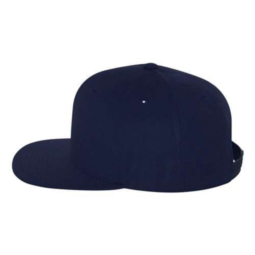 Yupoong 6089M Flat Bill Snapback - Navy