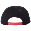 Yupoong 6089M Flat Bill Snapback - Black/Red
