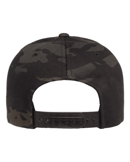 6089M Flat Bill Snapback - Multicam Black