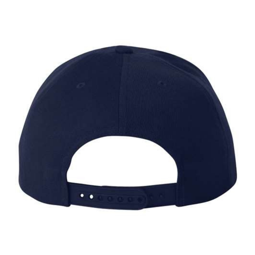 Yupoong 6089M Flat Bill Snapback - Navy