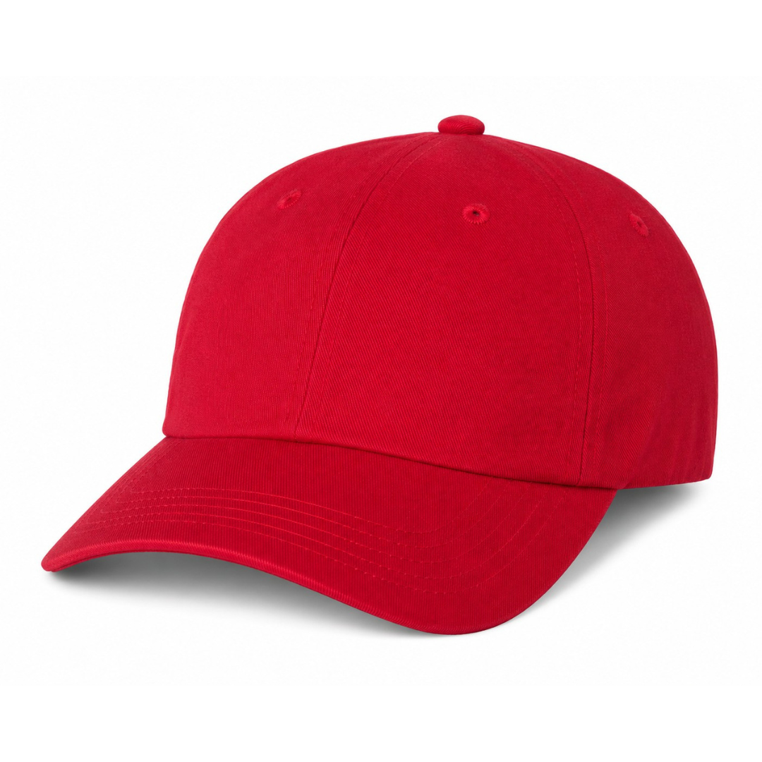 Yupoong 6245CM Classic Dad Hat - Cranberry