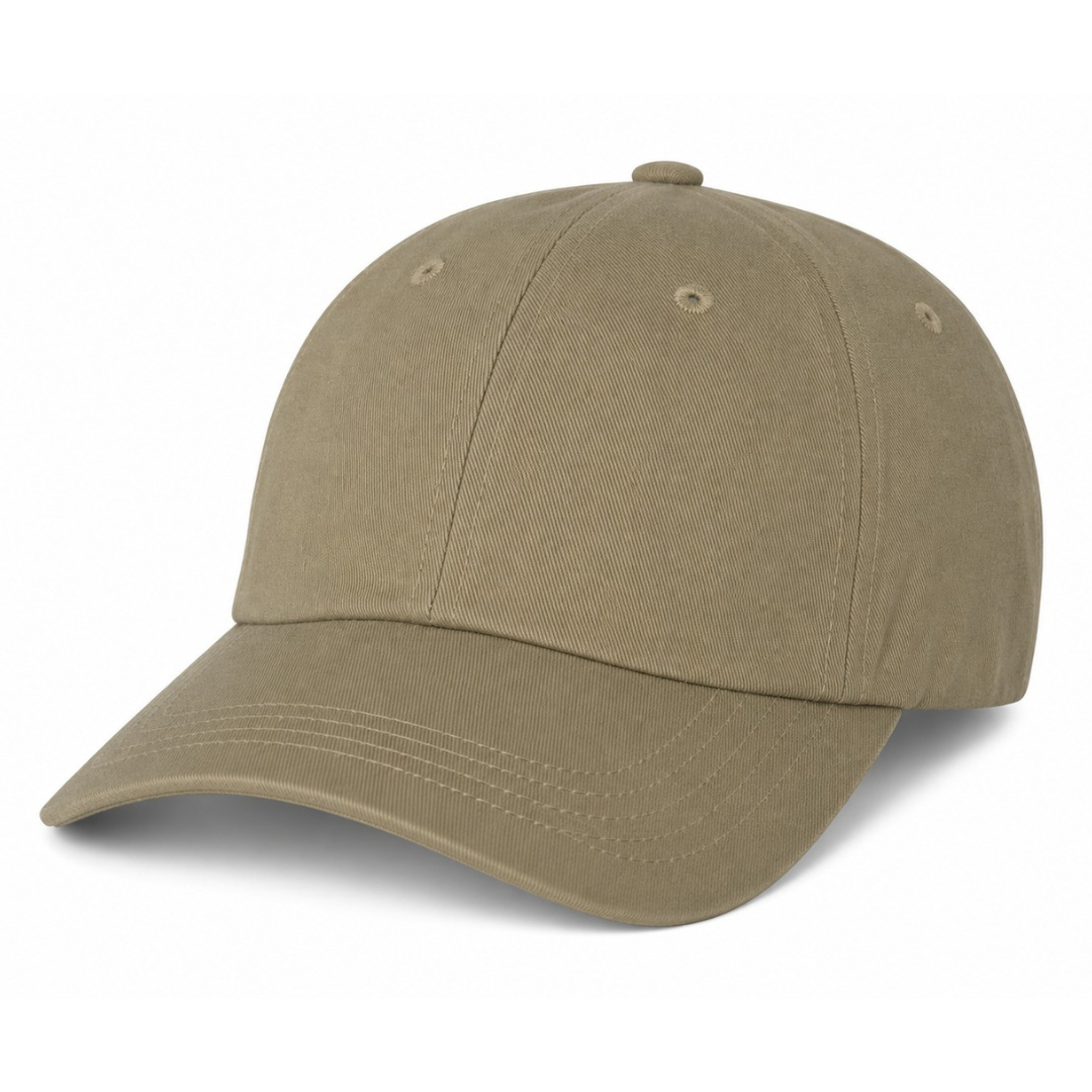 Yupoong 6245CM Classic Dad Hat - Khaki
