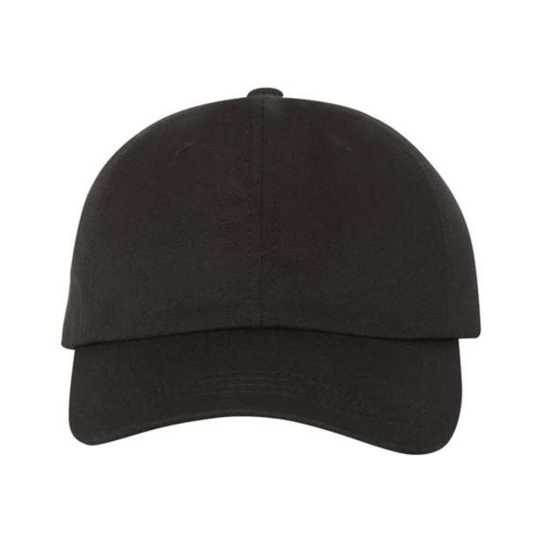 Yupoong 6245CM Classic Dad Hat - Black