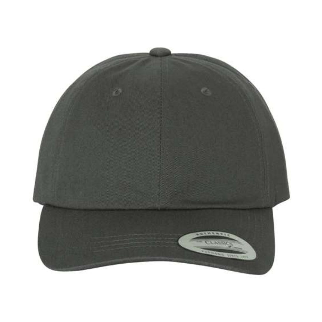 Yupoong 6245CM Classic Dad Hat - Dark Grey