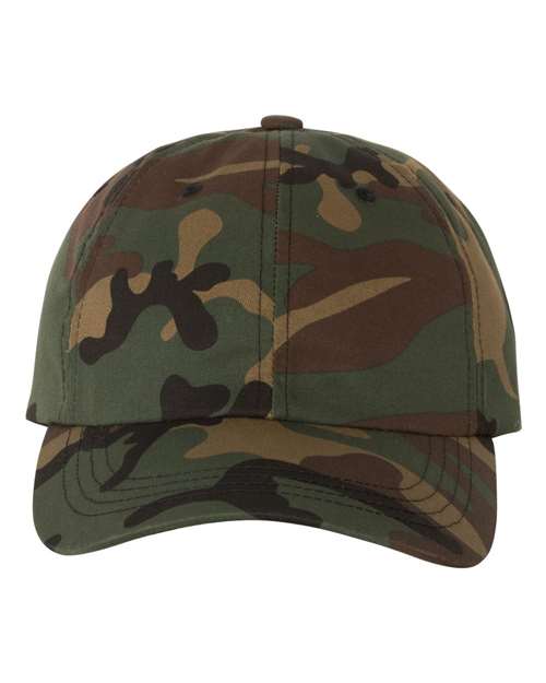 Classic Dad Hat - 6245CM - Green Camo
