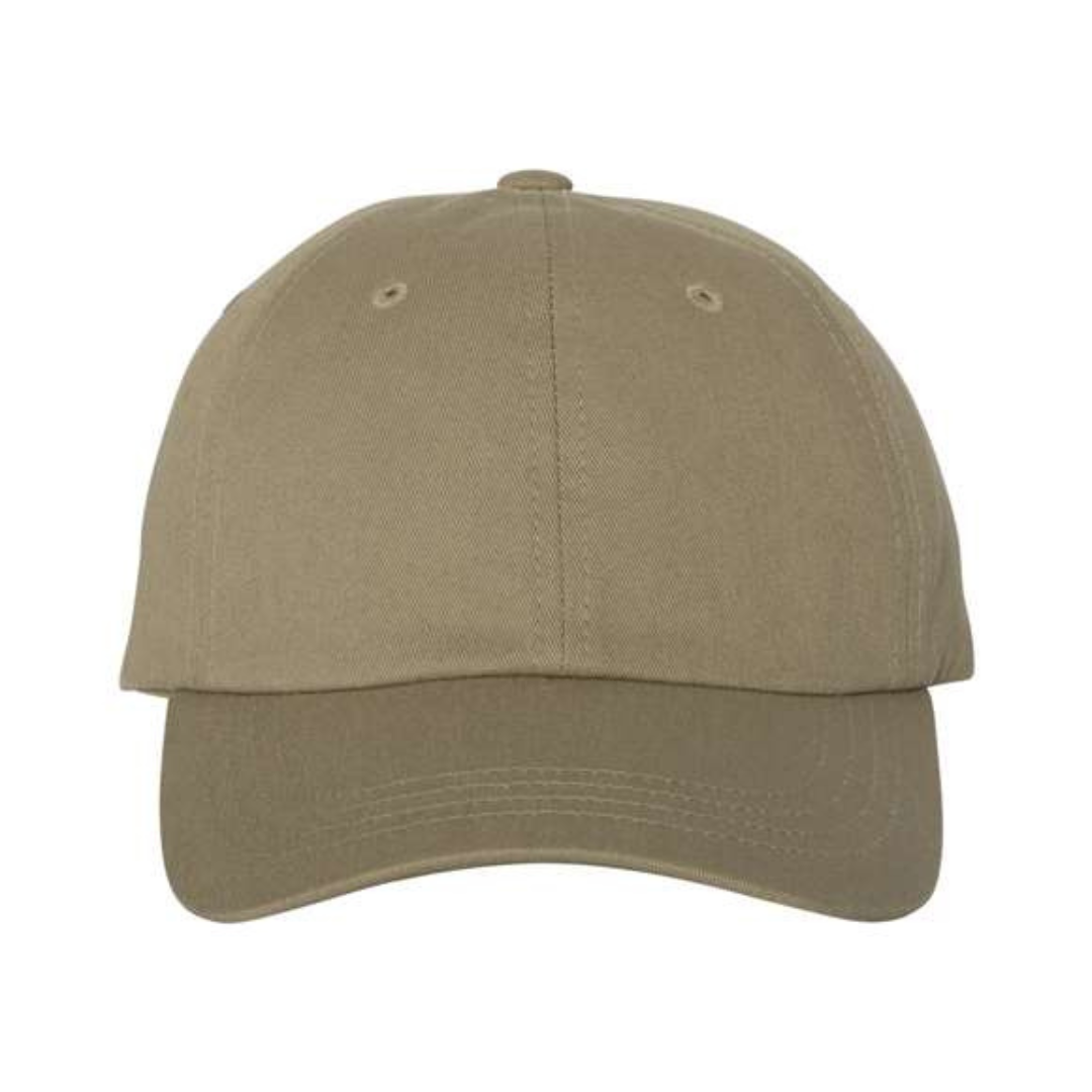 Yupoong 6245CM Classic Dad Hat - Khaki
